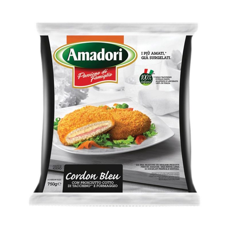Amadori Breaded Cordon Bleu 750g